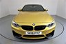 USED 2016 16 BMW M4 3.0 M4 2d AUTO 426 BHP-1 OWNER CAR FROM NEW-RUNNING IN SERVICE COMPLETED AT 1434 MILES-HEATED BLACK MERINO LEATHER-HEAD UP DISPLAY-ELECTRIC MEMORY SEAT-19
