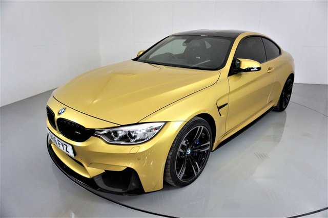 2016 16 BMW M4 3.0 M4 2d AUTO 426 BHP-1 OWNER CAR FROM NEW-RUNNING IN SERVICE COMPLETED AT 1434 MILES-HEATED BLACK MERINO LEATHER-HEAD UP DISPLAY-ELECTRIC MEMORY SEAT-19