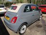 USED 2018 68 FIAT 500C 1.2 CONVERTIBLE LOUNGE 2d 69 BHP NEW SHAPE *7