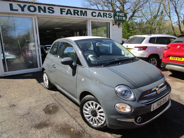 2018 68 Fiat 500c 1.2 CONVERTIBLE LOUNGE 2d 69 BHP NEW SHAPE *7