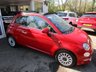 USED 2019 19 FIAT 500C 1.2 CONVERTIBLE LOUNGE 2d 69 BHP NEW SHAPE *DAB RADIO* *Optional extra DAB Radio + Cruise Control* Low Mileage, Full Service History (Fiat Main Dealer + ourselves), One Owner, Balance of Fiat Manufacturer Warranty + MOT until March 2022.