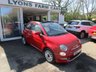 USED 2019 19 FIAT 500C 1.2 CONVERTIBLE LOUNGE 2d 69 BHP NEW SHAPE *DAB RADIO* *Optional extra DAB Radio + Cruise Control* Low Mileage, Full Service History (Fiat Main Dealer + ourselves), One Owner, Balance of Fiat Manufacturer Warranty + MOT until March 2022.