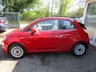 USED 2019 19 FIAT 500C 1.2 CONVERTIBLE LOUNGE 2d 69 BHP NEW SHAPE *DAB RADIO* *Optional extra DAB Radio + Cruise Control* Low Mileage, Full Service History (Fiat Main Dealer + ourselves), One Owner, Balance of Fiat Manufacturer Warranty + MOT until March 2022.