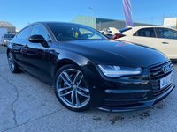 USED 2017 02 AUDI A7 3.0 SPORTBACK TDI QUATTRO BLACK EDITION 5d 315 BHP 