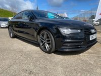 USED 2017 02 AUDI A7 3.0 SPORTBACK TDI QUATTRO BLACK EDITION 5d 315 BHP 
