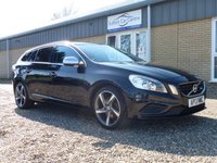 USED 2013 13 VOLVO V60 1.6 D2 R-DESIGN 5d 113 BHP www.suffolkcarcentre.co.uk - Located a Reydon