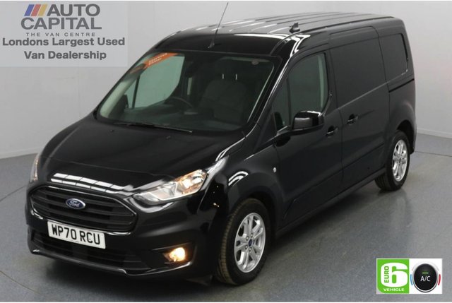 2020 70 FORD TRANSIT CONNECT 1.5 240 Limited EcoBlue Auto 120 BHP L2 LWB 3 Seats Low Emission