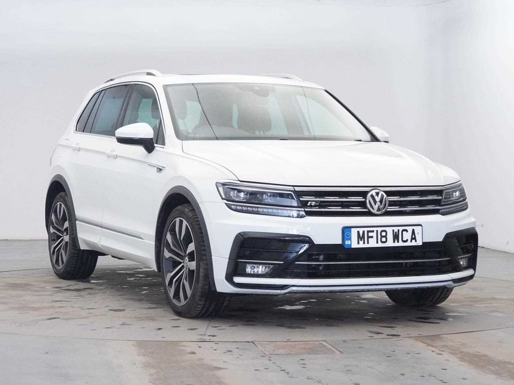 USED 2018 18 VOLKSWAGEN TIGUAN 2.0 R LINE TDI BMT 4MOTION DSG 5d 148 BHP MASSIVE SPEC CAR,DEPOSIT SECURES
