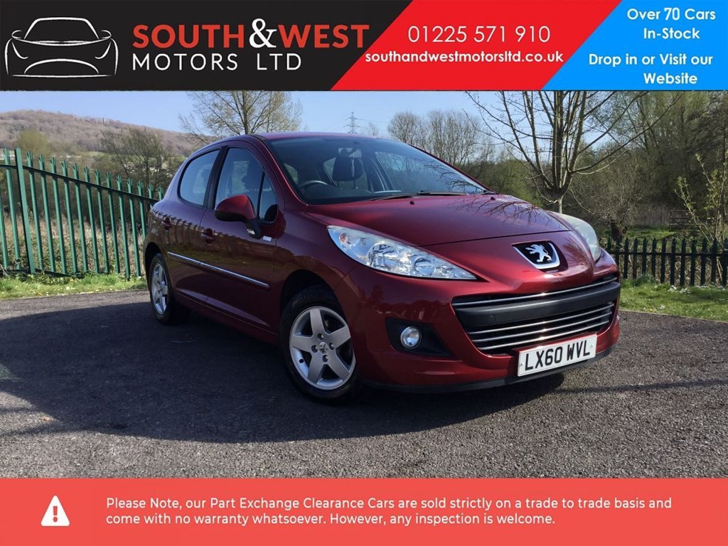 View our PEUGEOT 207