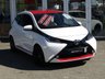 USED 2017 67 TOYOTA AYGO 1.0 VVT-I X-PRESS 5d 69 BHP Finished in WHITE FLASH with contrasting DARK GREY trim. If you are looking for well styled, thrifty and economical car then look no further. This small practical 5 door car comes with some great features including Raear View Camera, DAB Radio, B/Tooth, &pound;145 Road Tax,  Alloy wheels, Electric windows, Balance of Toyota 5 YEAR WARRANTY and much more. Dealer serviced at 7310 miles and at 10790 miles. MOT due 30/10/2021.