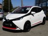 USED 2017 67 TOYOTA AYGO 1.0 VVT-I X-PRESS 5d 69 BHP Finished in WHITE FLASH with contrasting DARK GREY trim. If you are looking for well styled, thrifty and economical car then look no further. This small practical 5 door car comes with some great features including Raear View Camera, DAB Radio, B/Tooth, &pound;145 Road Tax,  Alloy wheels, Electric windows, Balance of Toyota 5 YEAR WARRANTY and much more. Dealer serviced at 7310 miles and at 10790 miles. MOT due 30/10/2021.