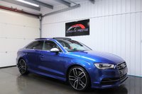 USED 2016 E AUDI A3 2.0 S3 QUATTRO NAV 4d 296 BHP ALCANTARA STEERING WHEEL