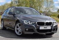 USED 2018 18 BMW 3 SERIES 2.0 320I XDRIVE M SPORT TOURING 5d 181 BHP 1 OWNER! FULL BMW SERVICE HISTORY! SAT NAV! DAB! CRUISE!
