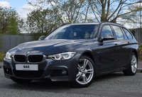 USED 2018 18 BMW 3 SERIES 2.0 320I XDRIVE M SPORT TOURING 5d 181 BHP 1 OWNER! FULL BMW SERVICE HISTORY! SAT NAV! DAB! CRUISE!