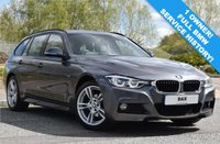 USED 2018 18 BMW 3 SERIES 2.0 320I XDRIVE M SPORT TOURING 5d 181 BHP 1 OWNER! FULL BMW SERVICE HISTORY! SAT NAV! DAB! CRUISE!
