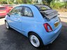 USED 2018 68 FIAT 500C 1.2 SPIAGGINA 58 2d 69 BHP *EXTREMELY RARE SPECIAL EDITION* Extremely rare special edition! Just Serviced, One Owner from new, Balance of Fiat Manufacturer Warranty until September 2021, NEW MOT