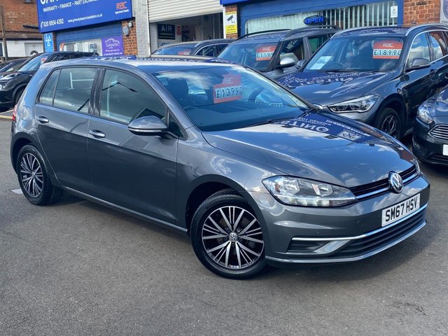 2017 67 Volkswagen Golf 1.4 SE NAVIGATION TSI BLUEMOTION TECHNOLOGY DSG 5d 124 BHP
