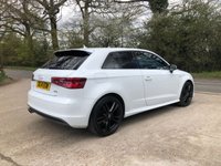 USED 2014 14 AUDI A3 1.4 TFSI S LINE 3d 121 BHP ZERO DEPOSIT FINANCE AVAILABLE