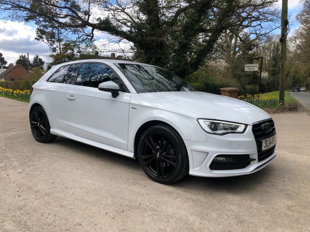 2014 14 Audi A3 1.4 TFSI S LINE 3d 121 BHP