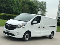 USED 2016 66 VAUXHALL VIVARO 1.6 2900 L2H1 CDTI P/V 114 BHP PRICE 11625 + VAT 2325 TOTAL= 13950