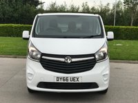 USED 2016 66 VAUXHALL VIVARO 1.6 2900 L2H1 CDTI P/V 114 BHP PRICE 11625 + VAT 2325 TOTAL= 13950