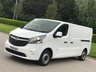USED 2016 66 VAUXHALL VIVARO 1.6 2900 L2H1 CDTI P/V 114 BHP PRICE 11625 + VAT 2325 TOTAL= 13950