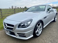 USED 2015 15 MERCEDES-BENZ SLK 3.5 SLK350 BLUEEFFICIENCY AMG SPORT 2d 306 BHP **12 MONTHS NATIONAL WARRANTY**