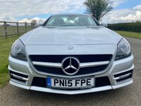 USED 2015 15 MERCEDES-BENZ SLK 3.5 SLK350 BLUEEFFICIENCY AMG SPORT 2d 306 BHP **12 MONTHS NATIONAL WARRANTY**