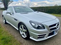 USED 2015 15 MERCEDES-BENZ SLK 3.5 SLK350 BLUEEFFICIENCY AMG SPORT 2d 306 BHP **12 MONTHS NATIONAL WARRANTY**