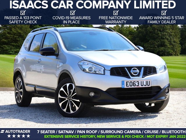 2013 63 NISSAN QASHQAI+2 1.6 360 PLUS 2 5d 117 BHP