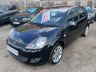 USED 2008 58 FORD FIESTA 1.4 Zetec BLUE 5dr - ALLOY WHEELS 