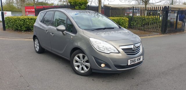 2011 61 Vauxhall Meriva 1.4 SE 5d 138 BHP