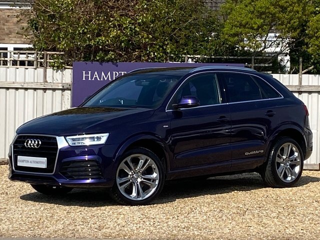 2017 66 Audi Q3 2.0 TDI QUATTRO S LINE PLUS 5d 148 BHP