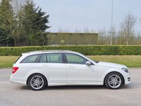 USED 2014 14 MERCEDES-BENZ C-CLASS 2.1 C220 CDI AMG SPORT EDITION PREMIUM PLUS 5d 168 BHP PAN ROOF  + SAT NAV + 2 KEYS
