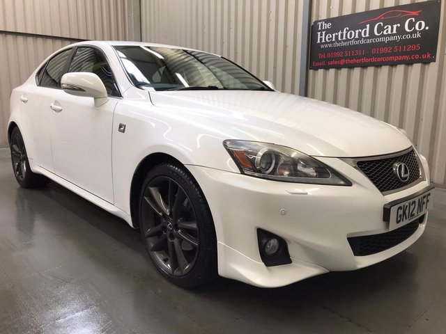 2012 12 Lexus Is 2.5 250 F SPORT 4d 205 BHP