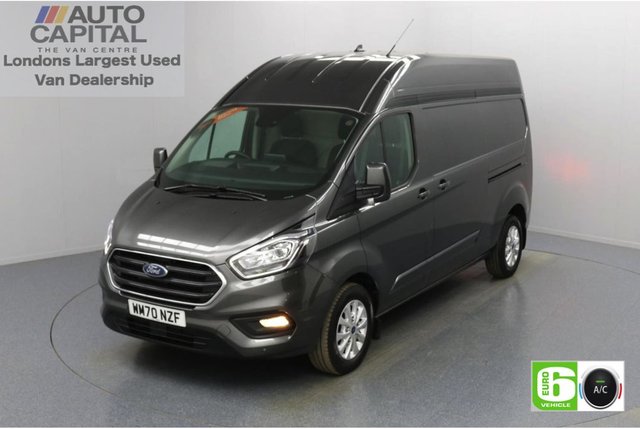 2020 70 FORD TRANSIT CUSTOM 2.0 300 Limited EcoBlue Auto 170 BHP L2 H2 Euro 6 Low Emission