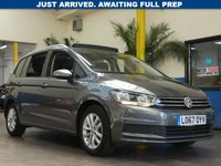 USED 2018 67 VOLKSWAGEN TOURAN 1.6 SE FAMILY TDI BLUEMOTION TECHNOLOGY DSG 5d 114 BHP SAT NAV PANORAMIC SUNROOF