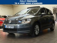 USED 2018 67 VOLKSWAGEN TOURAN 1.6 SE FAMILY TDI BLUEMOTION TECHNOLOGY DSG 5d 114 BHP SAT NAV PANORAMIC SUNROOF
