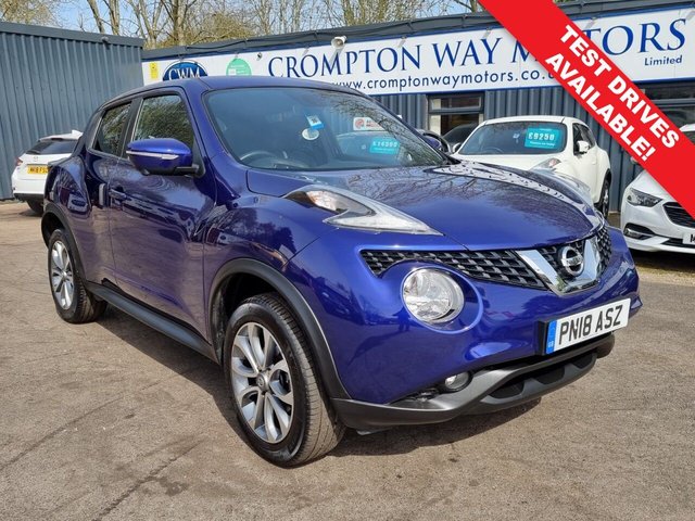 2018 18 NISSAN JUKE 1.6 TEKNA XTRONIC 5d 117 BHP
