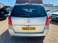 USED 2013 63 VAUXHALL ZAFIRA 1.6 DESIGN 5d 7 SEATER Low Mileage 7 seater with a FSH