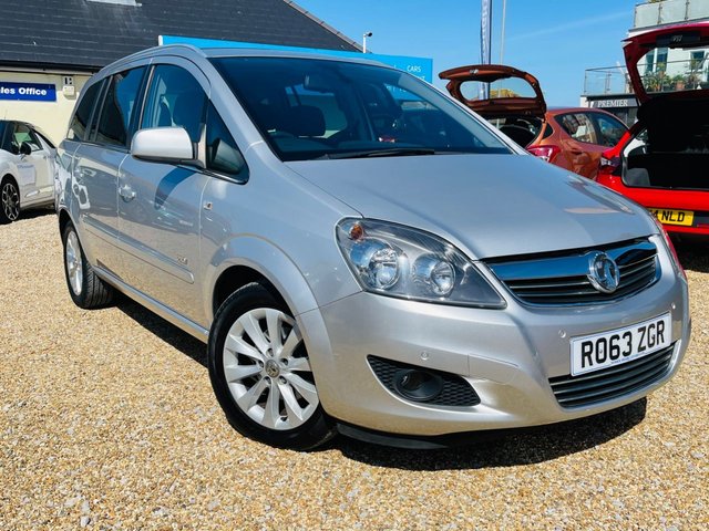 2013 63 Vauxhall Zafira 1.6 DESIGN 5d 7 SEATER