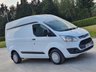 USED 2014 64 FORD TRANSIT CUSTOM 2.2 290 TREND LR P/V 99 BHP HIGH ROOF ** NO VAT ** NO VAT