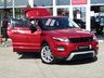USED 2015 15 LAND ROVER RANGE ROVER EVOQUE 2.2 SD4 DYNAMIC 5d 190 BHP Finished in FIRENZE RED MET with contrasting EBONY AND REDHEATED LEATHER Trim. This high spec Evoque comes from one of the most desirable brands on the market today. It is great looking, Fun to drive and a comfortable SUV that has features which include, PANORAMIC SUNROOF, DAB, 20" ALLOYS, SAT NAV, REAR VIEW CAMERA, HEATED LEATHER SEATS, POWER FOLDING MIRRORS and much more. SINCLAIR LAND ROVER DEALER SERVICED AT 15162 miles, 25904 miles, 38604 miles, 55443 miles and at 60386 miles on 14/1/2021