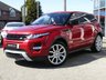 USED 2015 15 LAND ROVER RANGE ROVER EVOQUE 2.2 SD4 DYNAMIC 5d 190 BHP Finished in FIRENZE RED MET with contrasting EBONY AND REDHEATED LEATHER Trim. This high spec Evoque comes from one of the most desirable brands on the market today. It is great looking, Fun to drive and a comfortable SUV that has features which include, PANORAMIC SUNROOF, DAB, 20" ALLOYS, SAT NAV, REAR VIEW CAMERA, HEATED LEATHER SEATS, POWER FOLDING MIRRORS and much more. SINCLAIR LAND ROVER DEALER SERVICED AT 15162 miles, 25904 miles, 38604 miles, 55443 miles and at 60386 miles on 14/1/2021