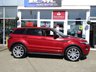 USED 2015 15 LAND ROVER RANGE ROVER EVOQUE 2.2 SD4 DYNAMIC 5d 190 BHP Finished in FIRENZE RED MET with contrasting EBONY AND REDHEATED LEATHER Trim. This high spec Evoque comes from one of the most desirable brands on the market today. It is great looking, Fun to drive and a comfortable SUV that has features which include, PANORAMIC SUNROOF, DAB, 20" ALLOYS, SAT NAV, REAR VIEW CAMERA, HEATED LEATHER SEATS, POWER FOLDING MIRRORS and much more. SINCLAIR LAND ROVER DEALER SERVICED AT 15162 miles, 25904 miles, 38604 miles, 55443 miles and at 60386 miles on 14/1/2021