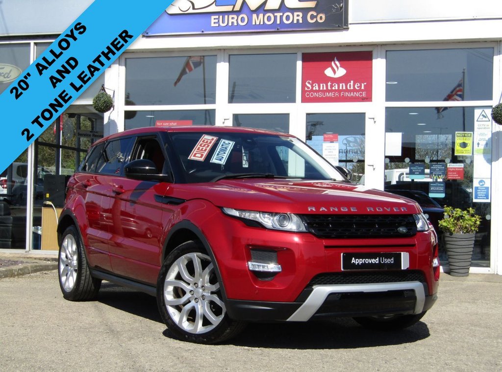View our LAND ROVER RANGE ROVER EVOQUE