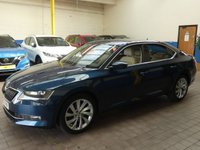 USED 2017 17 SKODA SUPERB 2.0 SE L EXECUTIVE TSI DSG 5d 217 BHP SAT NAV PART LEATHER HEATED SEATS