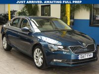 USED 2017 17 SKODA SUPERB 2.0 SE L EXECUTIVE TSI DSG 5d 217 BHP SAT NAV PART LEATHER HEATED SEATS