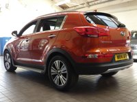 USED 2014 14 KIA SPORTAGE 1.7 CRDI 3 SAT NAV ISG 5d 114 BHP SAT NAV LEATHER SUNROOF
