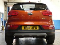 USED 2014 14 KIA SPORTAGE 1.7 CRDI 3 SAT NAV ISG 5d 114 BHP SAT NAV LEATHER SUNROOF